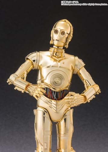 Image of TAMASHII NATIONS S.H. Figuarts Star Wars C-3PO Classic Ver.- (Star Wars: A New Hope) Approx. 6.1 inches (155 mm), ABS & PVC Pre-painted Action Figure