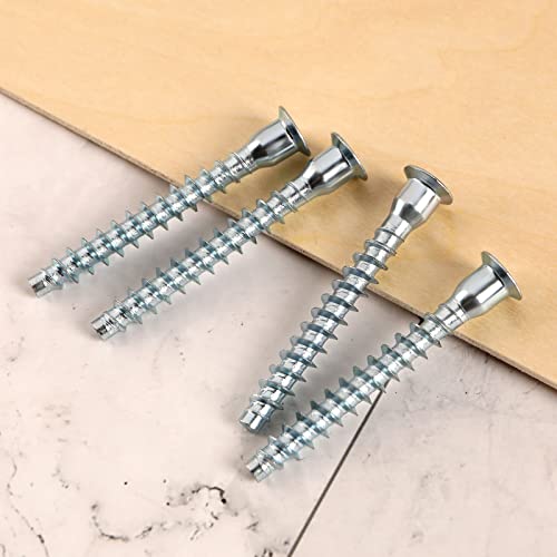 100 tornillos autorroscantes M6x50 mm cabeza hexagonal miniatura 5