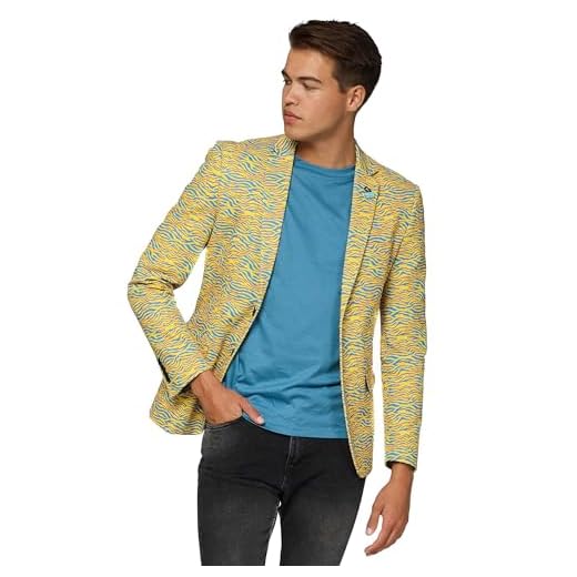 OppoSuits Deluxe Blazers para Hombre - La combinación Chaquetas Elegantes, Divertidas
