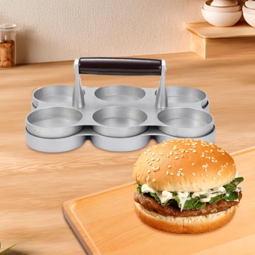 Presse à hamburger pour éviter les viandes déformées à la cuisson