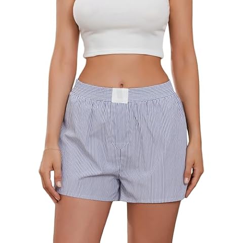 Felcia Women’s Y2K Plaid Pajama Shorts Cover