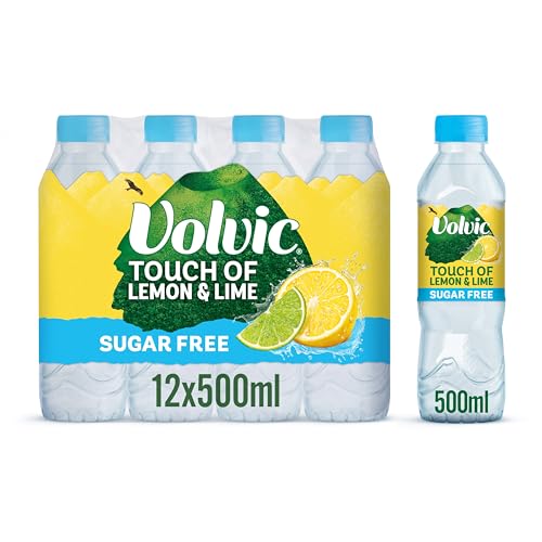 Volvic Touch of Fruit Lemon Sugar Free Still Flavoured Water Multipack 12 x 500ml