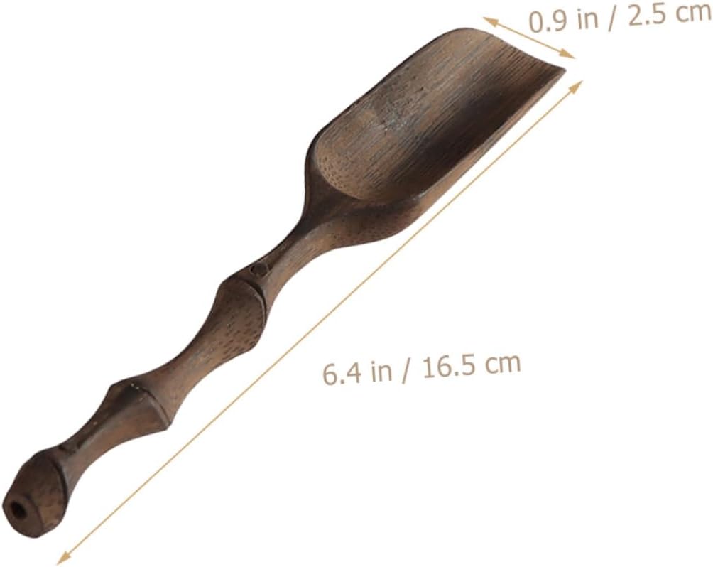 Handcrafted Bamboo Tea Scoop Simple Design Tea Spoon Accessories for Home