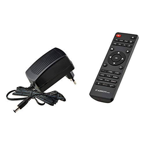 Albrecht DR 690 CD Hybridradio, 27690, Internet/Digital (DAB+)/UKW Radio mit CD Player inkl. Bluetooth
