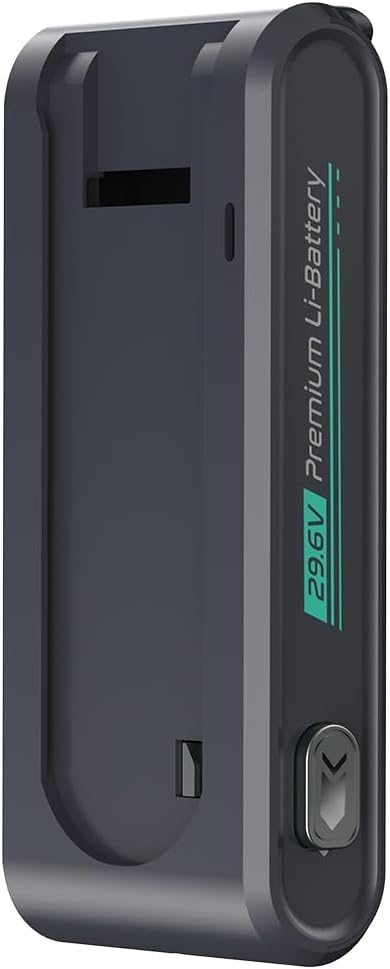 Vexilar Pacco batteria originale per modello V15MAX Aspirapolvere senza fili, batteria rimovibile e ricaricabile