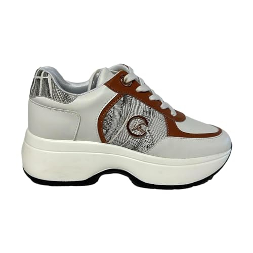 Materiale: Sneakers Donna Stringate con Platform - Taglia 37