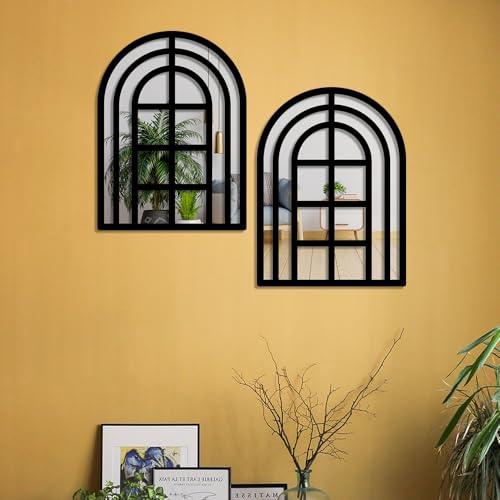 Image of Sehaz Artworks Home Decoration Items for Living Room | Wall Hanging Decoration | Wall Decor Items for Bedroom | Decorative Mirror for Wall Decorationss | Jharokha Wall Decor Item for Living Room