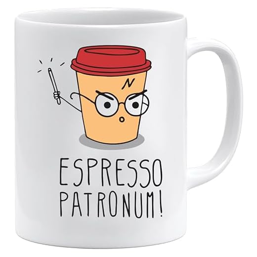 Taza Expresso Patronum inspirada en Harry Potter