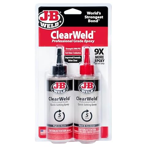 J-B Weld ClearWeld 5 Minute Epoxy Cover