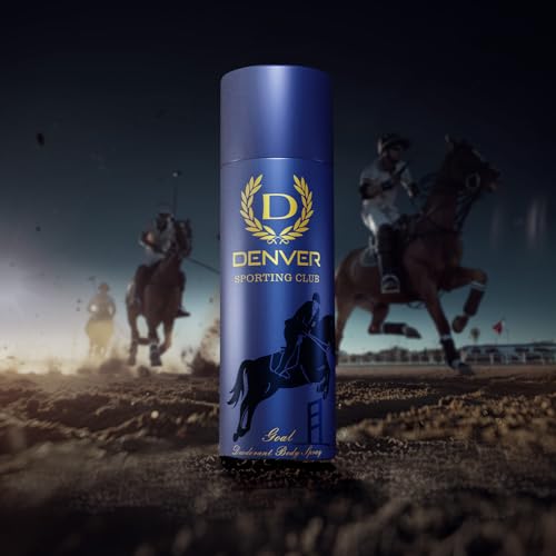 Image of DENVER Sporting Club Goal Deodorant - 150ML | Long Lasting Deo Body Spray for Men