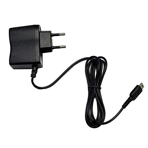 Nätkabel kompatibel med Nintendo DS Lite | NDS Lite laddningskabel laddare nätladdare strömkabel reseladdare reseladdningskabel ersättningskabel