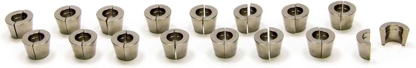 PAC RACING SPRINGS PAC-L8065-16 Valve Lock - 10 Degree - 5/16 in Valve Stem - Standard Height - Steel - Black Oxide - Set of 16