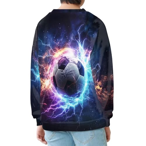 JEOCODY Teenager Sweatshirt for Boys Girls Youth Kids Tracksuit for Sports Pullover for Primary School Student4