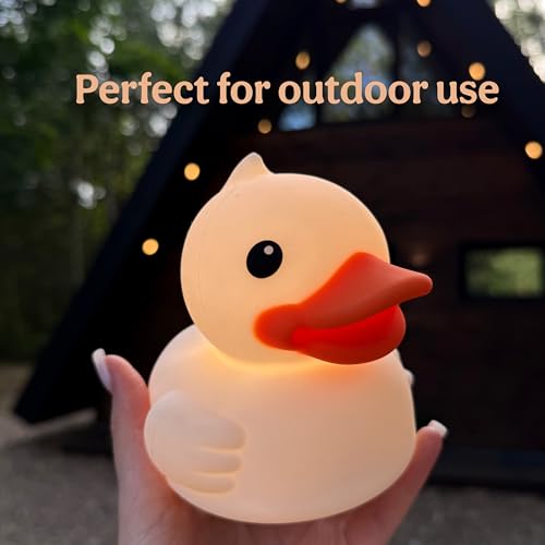 Veilleuse canard enfant rechargeable USB sans BPA QuackLite - 3