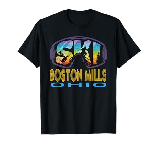 Ski Boston Mills Ohio Skiing Vacation T-Shirt