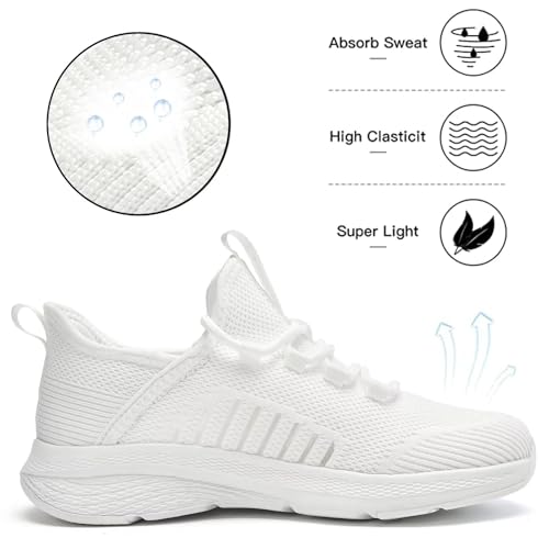 Lamincoa Women Slip on Walking Sneakers Non Slip Running Shoes Lightweight Sport Gym Casual Shoes Workout Tennis Sneakers for Women4