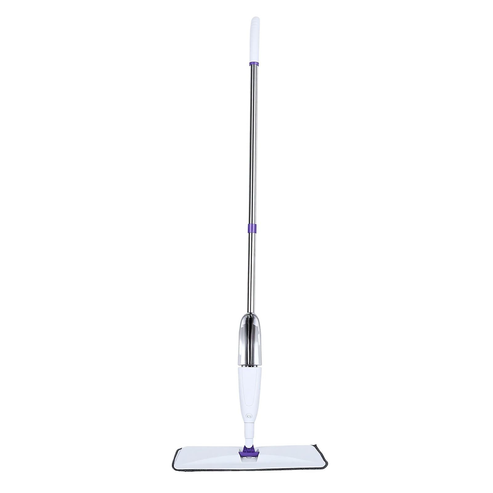 Zunate Piatto a Spruzzo con Serbatoio dell'acqua Rimovibile, per Pavimenti a Pannello Grande da 40 Cm con Spruzzatore, Chiusura con Gancio e Anello, Bagnato a Secco per Piastrelle in Legno, Marmo,