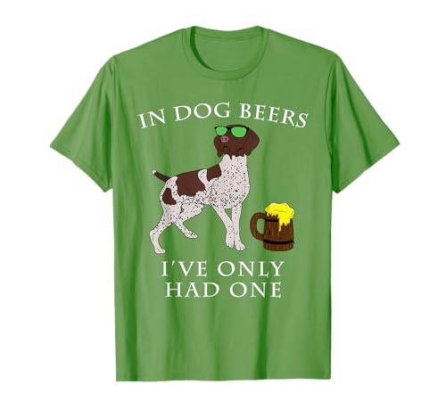 German Shorthaired Pointer T Shirt Irish St Patrick Day T-Shirt