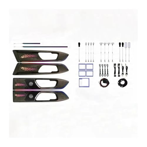 25 Lights 64 Colors Atmosphere Lamp Compatible with CRIDER 2019 2020 2021 2022 Mold Replacement Streamer Dynamic Ambient Light