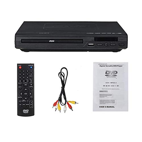 Tragbarer DVD-Player, 110V-240V USB 3.0 DVD-Player Multimedia digitaler DVD-TV-Support HDMI CD SVCD VCD MP3-Funktion
