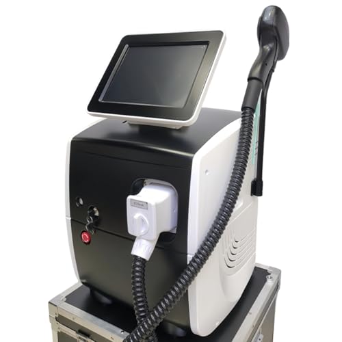 Aparato profesional de depilación láser diodo 808 nm, con cuerpo enfriado con agua y mango enfriado con hielo para apaciguar la piel Aparato profesional de depilación láser diodo 808 nm, con cuerpo enfriado con agua y mango enfriado con hielo para apaciguar la piel