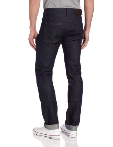Naked & Famous Denim Men's Weird Guy Midrise Tapered-Leg Jean In Indigo Selvedge2