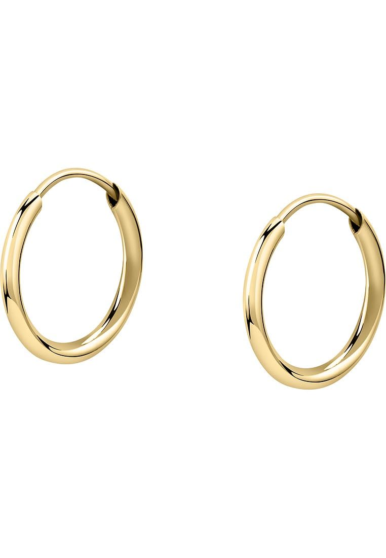 CHRIST Damen-Creolen 585er Gelbgold One Size 88754654