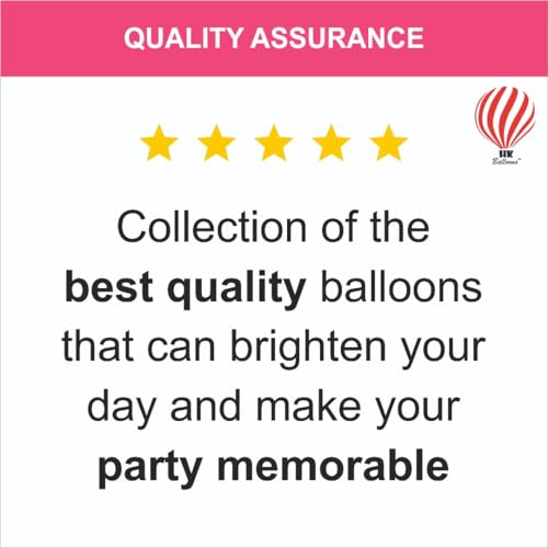 Image of HK Balloons 50Pcs Little Honey Bee Printed Balloons Decoration Item For Birthday Supplies, Baby Shower Decor Latex Balloons