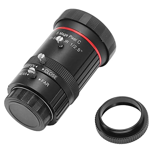 Digital Camera Zoom Lens 5Mp C Mount Manual Aperture Zoom Lens High Definition Hd Wide Angle Lens Accessories 5‑50Mm #TOP6