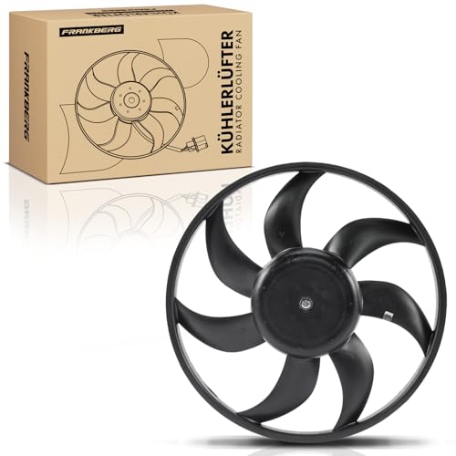 Frankberg Ventilador de refrigeración del motor compatible con Corsa C F08 F68 1.2L 2000-2009 Corsa C Kasten/Hatchback X01 1.2L 2000-2006 Replace# 1341352