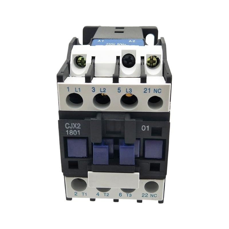 Contacteur CA 220V robuste CJX2-1801 32A pour sécuriser le démarrage moteur