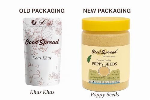 Image of GoodSpread Nutrient-Packed Poppy Seeds 100gm Grade A - Boost Your Health and Well-Being with Organic Khas Khas, Posto, Khus Khus