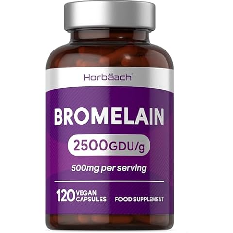 Bromelain 500mg High Strength Digestive Enzyme Cover