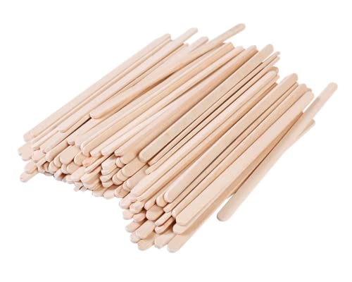 Perfect Stix Premium Wooden Coffee Stirrer Sticks, Thick Birch Wood 500 Count, 5.5" Inches. Eco-Friendly Wooden Stirrers (5.5Inches / 500PC)