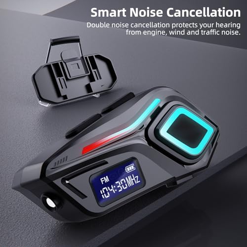 Altavoz para casco de motocicleta Bluetooth 5.4 acaba con la falta de bateria en tus viajes cortos 2