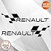 Pumpkiin Prints 2 pegatinas de vinilo grandes estilo Renault Clio Megane SPORT CUP 11 pulgadas