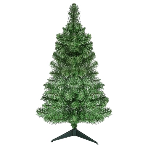 OULONGER 3Ft Premium Artificial Small Mini Christmas Tree for Tabletop,Home, Office,...