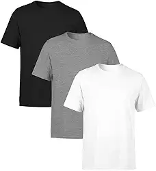 Kit 3 Camisetas Masculina Lisa Premium 100% Algodão
