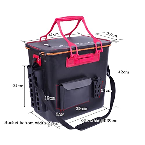 Cubo de pesca de mar multifuncional ideal para vivencias en camping 3