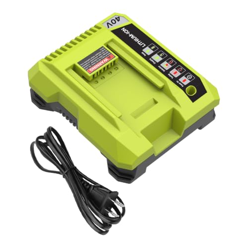 Image of Replacement for Ryobi 40V Battery Charger Compatible with Ryobi 40 Volt