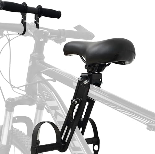 Fuutilake Kids Bike Seat & Armrest for Mountain Bikes Kids Bike Seat Bicycle Seat Toddler Mountain Bikes Accessories Front Mounted Child Bike Seat for Children 2-5 Years (style A)