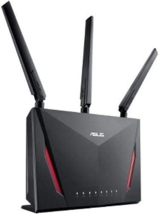 ASUS AC2900 WiFi Dual-band Gigabit Wireless Router with 1.8GHz Dual-core Processor and AiProtection Network Security (RT-AC86U) (Renewed) ASUS AC2900 WiFi Dual-band Gigabit Wireless Router with 1.8GHz Dual-core Processor and AiProtection Network Security (RT-AC86U) (Renewed)