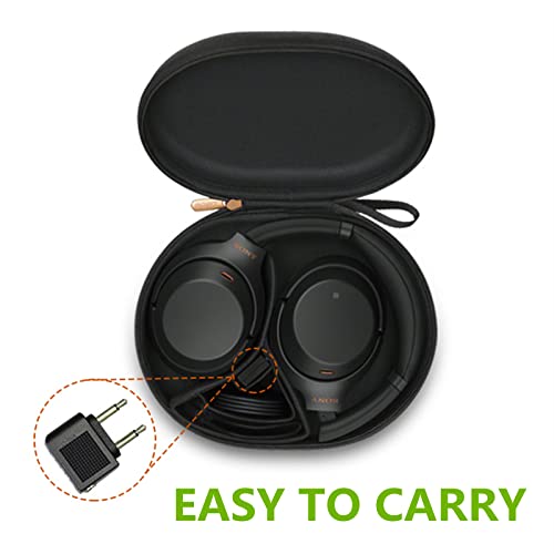 Saipomor Airplane Headphone Adapter Mdr-1000X Ex750Na Wh-1000Xm2 M3 3.5Mm Golden Plated Airline Earphone Adapter For In-Flight Entertainment System 2 Pack, Auxiliary