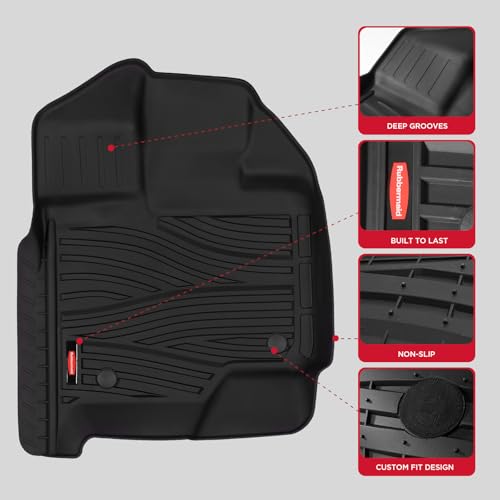 Rubbermaid Floor Mats for 2015–2026 Ford F-150 SuperCrew - Image 4