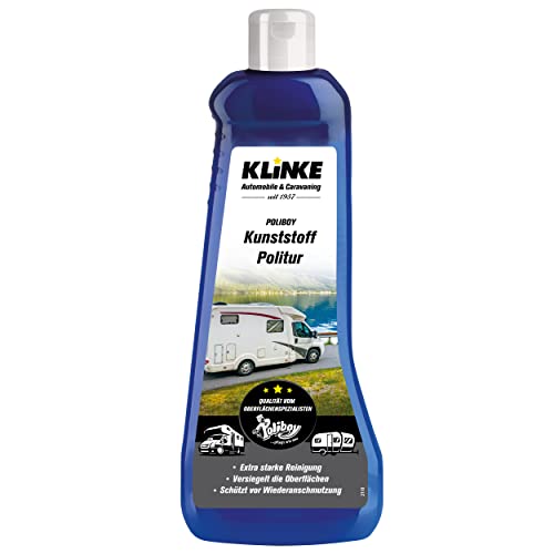 Poliboy - Polissage en plastique pour intérieur et extérieur des camping-cars et caravanes - Élimine les dépôts de saleté et de l'environnement - 500 ml - Fabriqué en Allemagne Cover