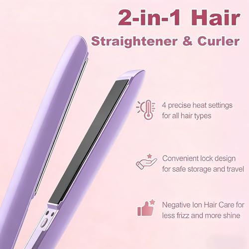 Plancha para cabello con tecnología antiestática y placas cerámicas miniatura 7
