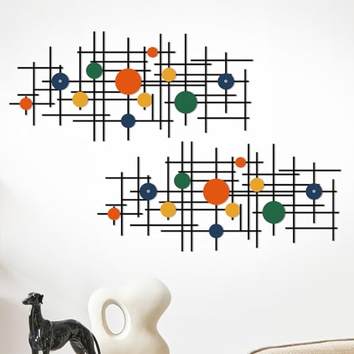 Ruelen Geometric Metal Wall Decor