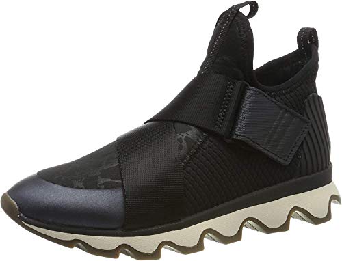 SOREL - Women’s Kinetic Sneak, Knit Sneaker with Scalloped Sole and Stretch Straps - Image 3