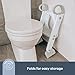 Dreambaby Toddler Toilet Seat with Steps - Adjustable Potty Seat with Steps & Splash Guard, Potty Seat with Ladder, Ergonomic Handles, Non-Slip Pads, Fits Most Toilets,Potty Training Seat Potty Ladder