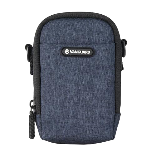 Sacoche compacte pour appareil photo avec bandoulière et poches de rangement M